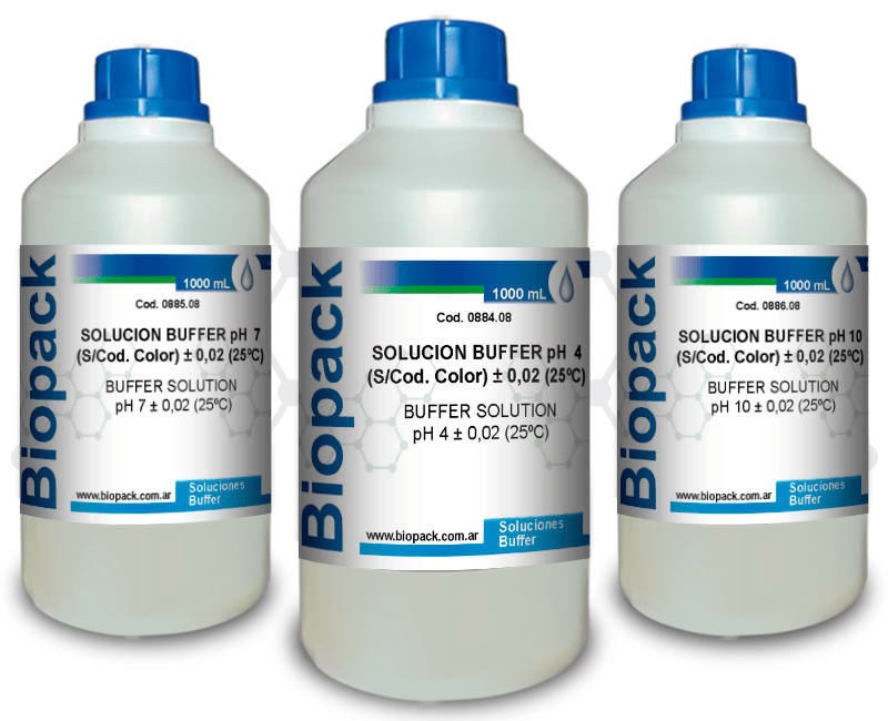 SOLUCION BUFFER pH 4.00 (S/Cod. Color) (25°C)