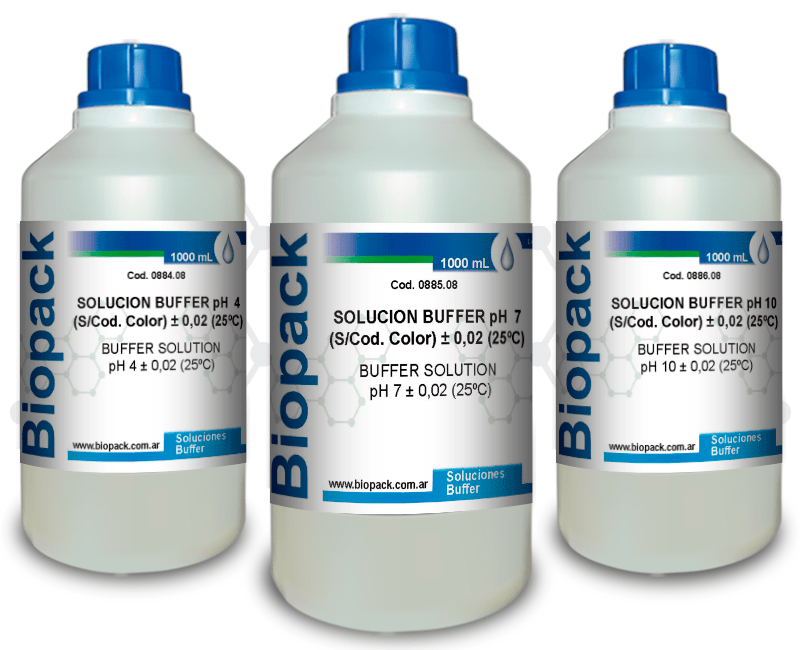 SOLUCION BUFFER pH 7.00 (S/Cod. Color) (25°C)