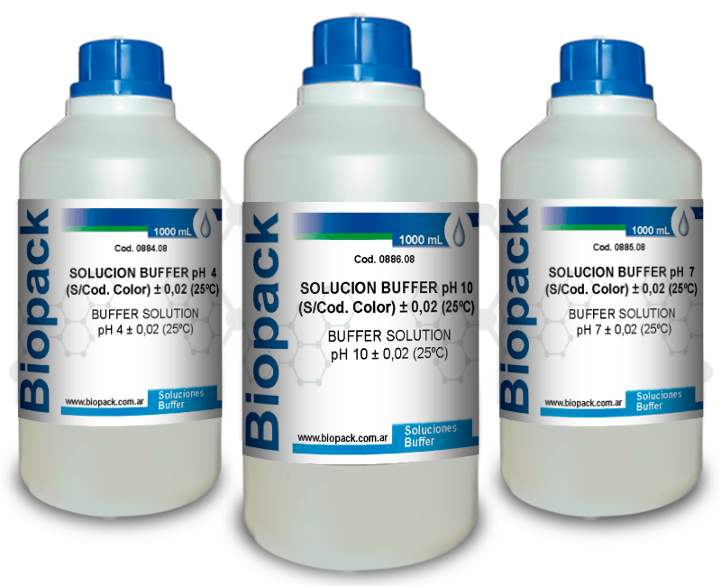 SOLUCION BUFFER pH 10.00 (S/Cod. Color) (25°C)