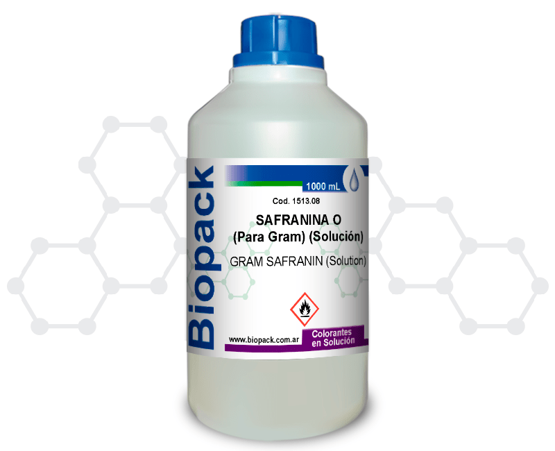 SAFRANINA O (Repuesto para Gram) (Solución)