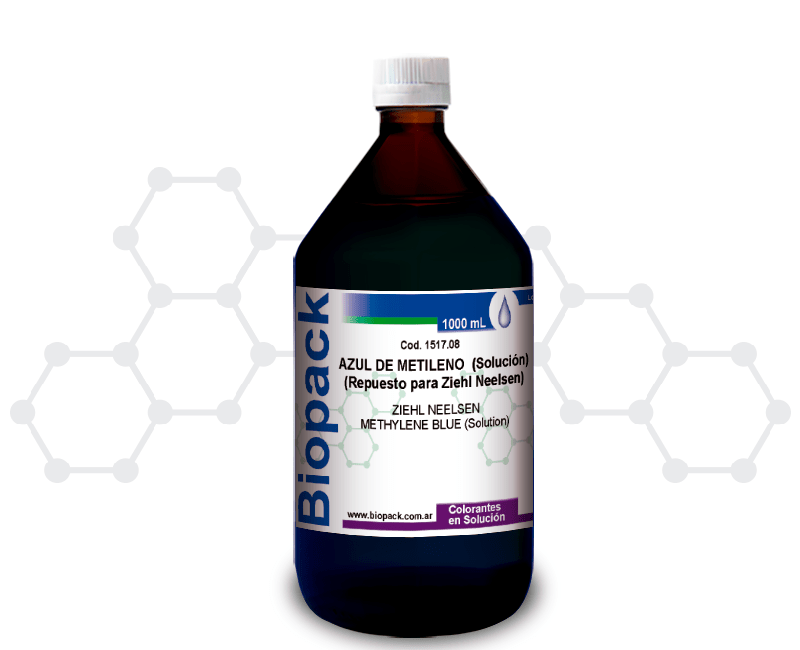 AZUL DE METILENO (Repuesto para Ziehl Neelsen) (Solución)