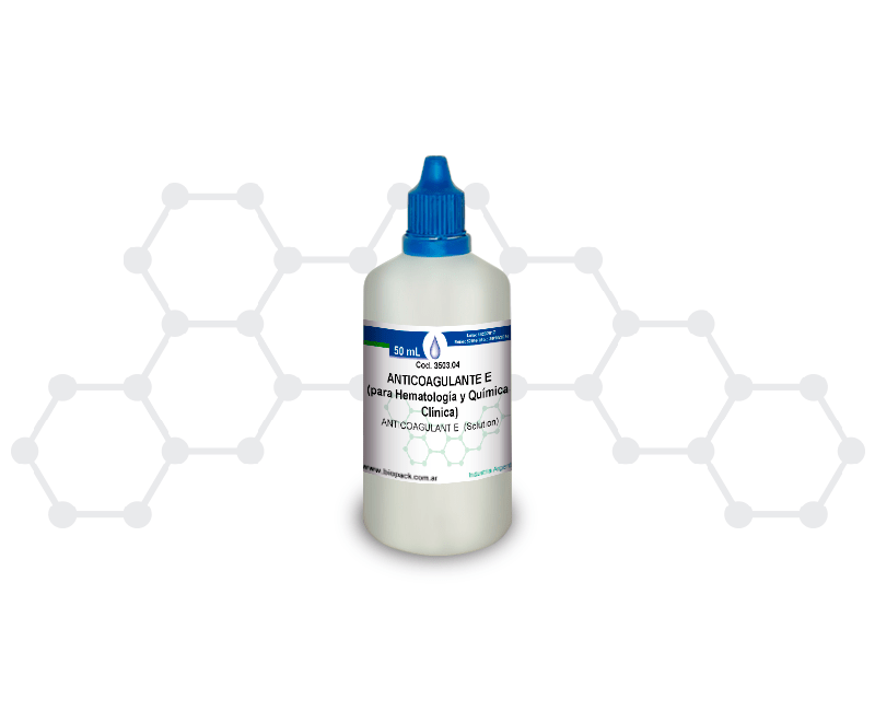 ANTICOAGULANTE E (para Hematología y Química Clínica)