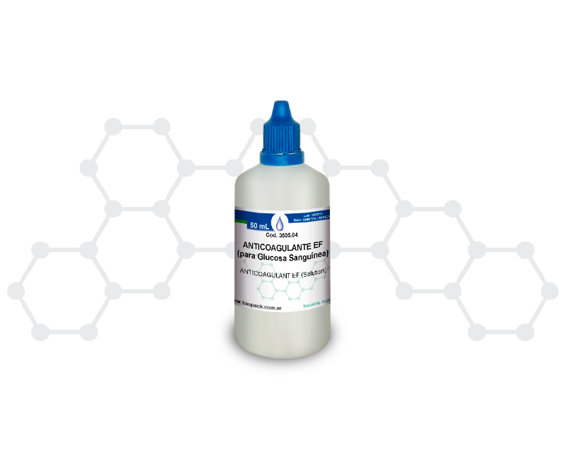 ANTICOAGULANTE EF (para Glucosa Sanguínea)