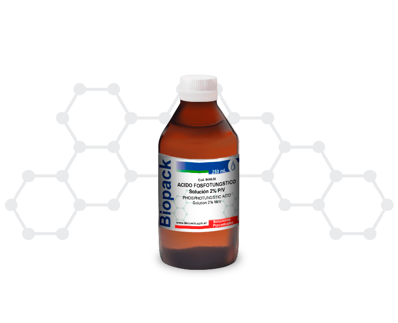 ACIDO FOSFOTUNGSTICO Solución 2% P/V