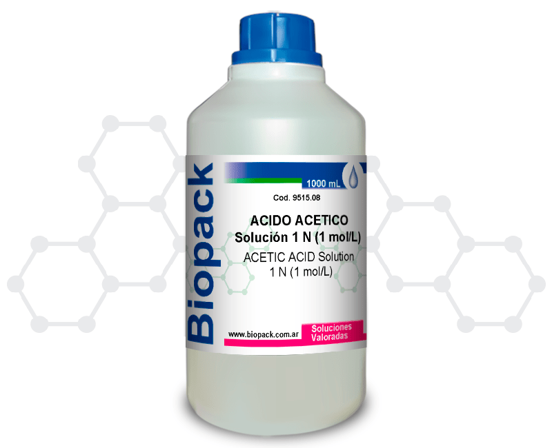 ACIDO ACETICO Solución 1 N (1 mol/L)