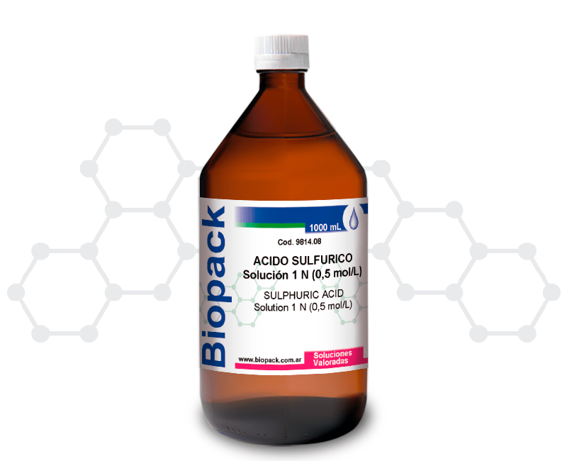 ACIDO SULFURICO Solución 1 N (0,5 mol/L)