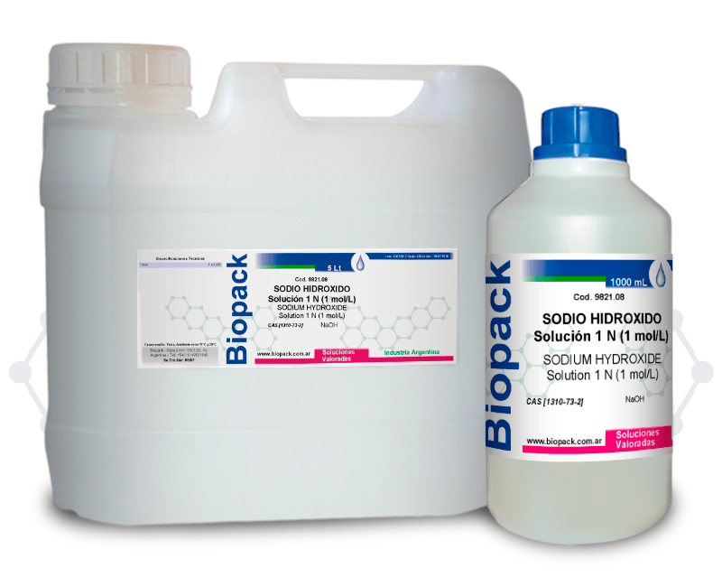 SODIO HIDROXIDO Solución 1 N (1 mol/L)