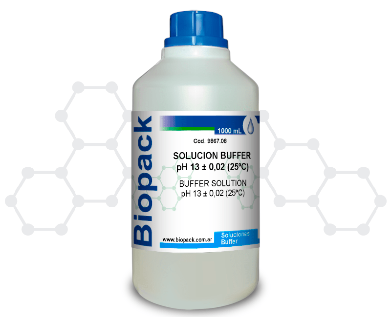 SOLUCION BUFFER pH 13.00 (25°C)